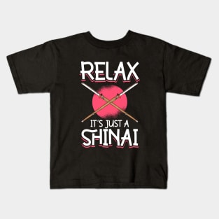 Just a shinai - bamboo sword - Kendo Kids T-Shirt